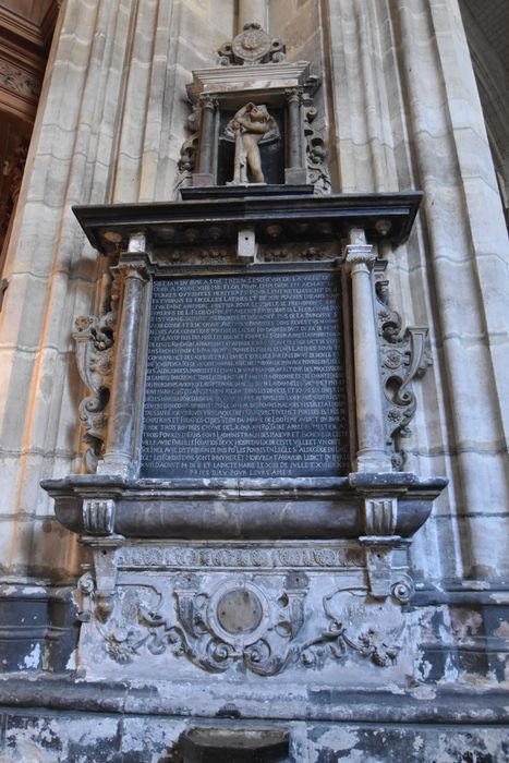 monument funéraire de Jean du Bur, échevin de Saint-Omer, et de sa femme (monument commémoratif) - © Ministère de la Culture (France), Médiathèque du patrimoine et de la photographie, diffusion GrandPalaisRmn Photo