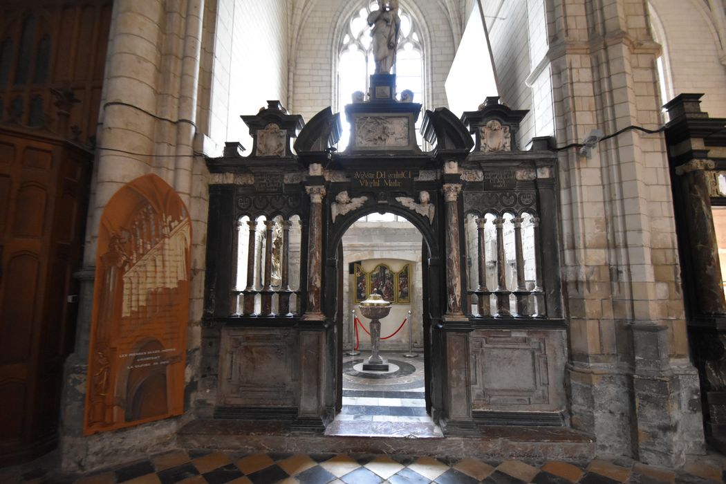 clôture de la 1ère chapelle nord (des fonts baptismaux) - © Ministère de la Culture (France), Médiathèque du patrimoine et de la photographie, diffusion GrandPalaisRmn Photo