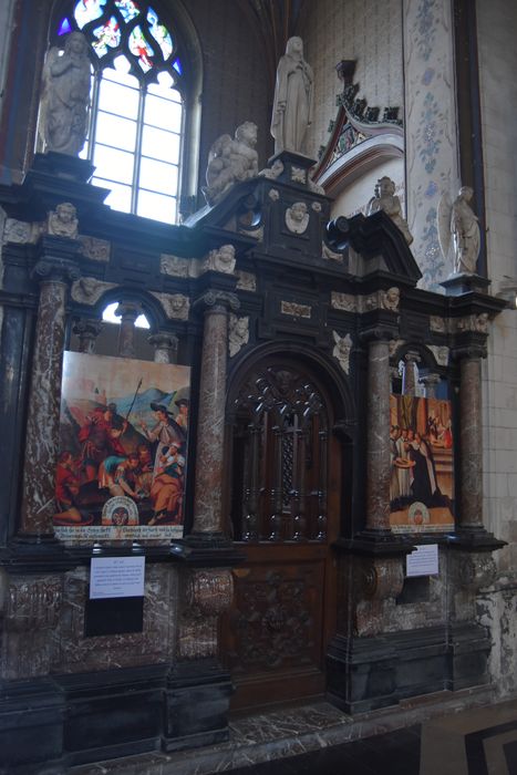 clôture de la 2e chapelle sud (de la Conception de Notre-Dame ou de Nicolas Rembert), porte - © Ministère de la Culture (France), Médiathèque du patrimoine et de la photographie, diffusion GrandPalaisRmn Photo