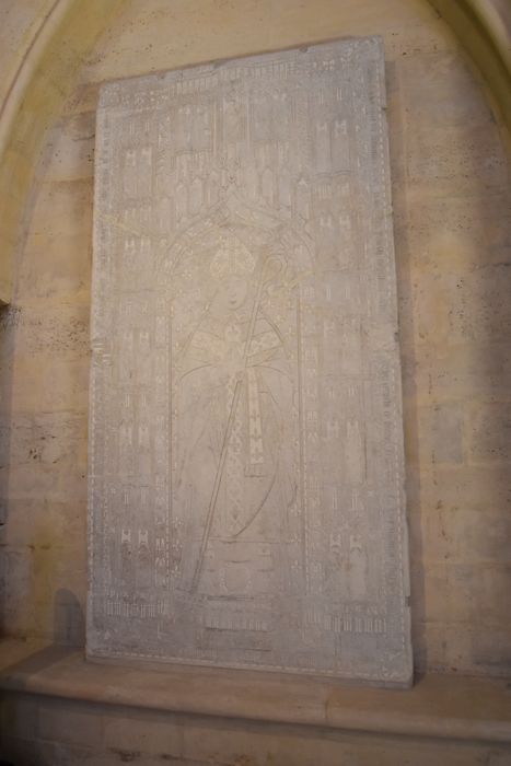 dalle funéraire d'Antoine de la Haye, abbé de Saint-Denis - © Ministère de la Culture (France), Médiathèque du patrimoine et de la photographie, diffusion GrandPalaisRmn Photo