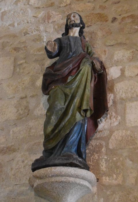 statue (petite nature) : Saint Sébastien