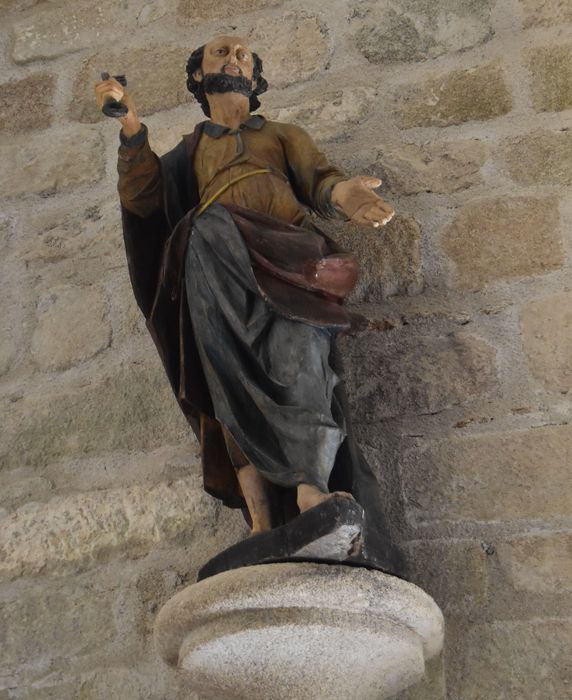 statue (petite nature) : Saint Pierre