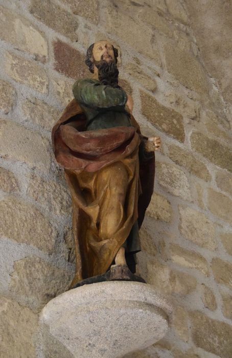 statue (petite nature) : Saint Paul