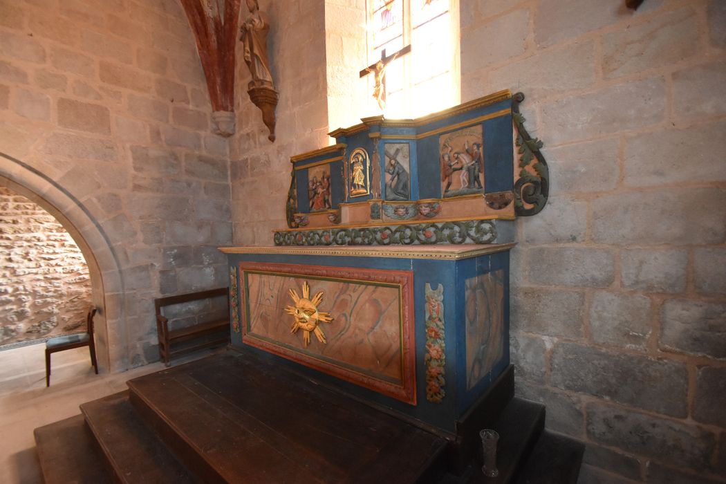 autel, gradin d'autel, tabernacle (maître-autel)