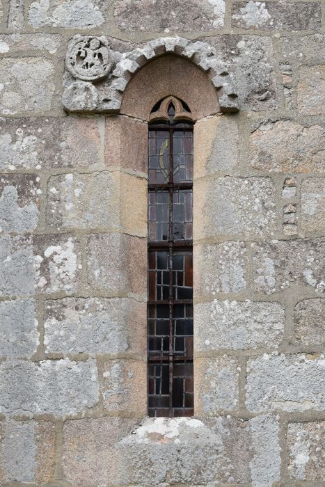 façade latérale sud, détail d’une baie