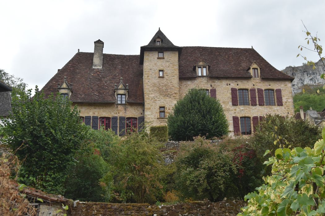 façade ouest, vue partielle