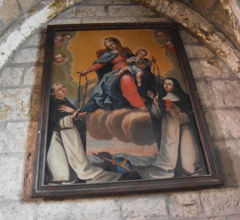 tableau : Adoration ou Vierge du Rosaire (l’)