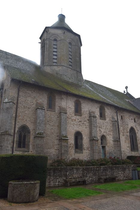 façade latérale nord de l’église