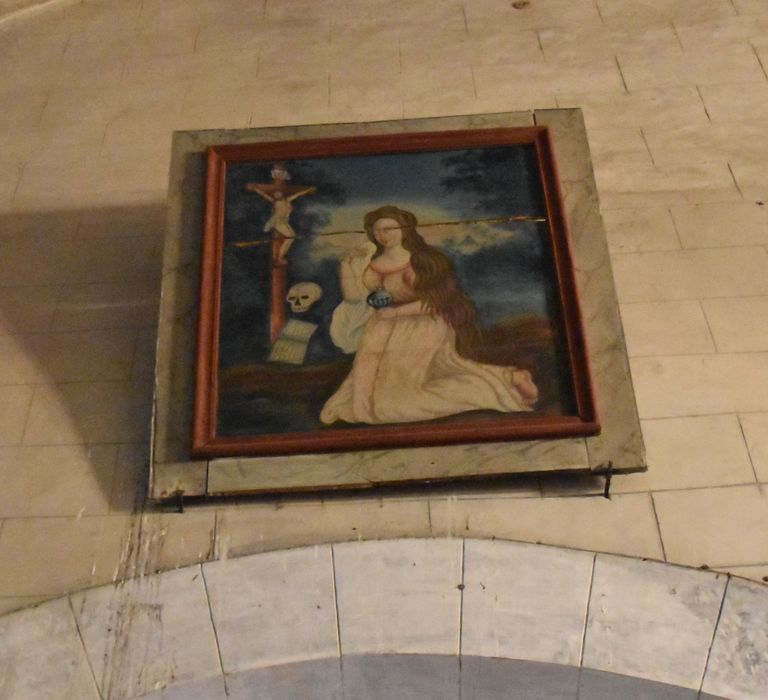 tableau, cadre : sainte Madeleine au désert