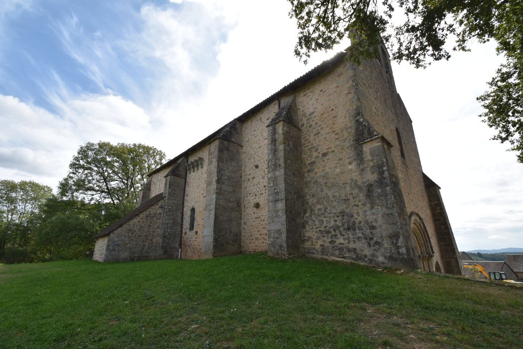 façade latérale nord