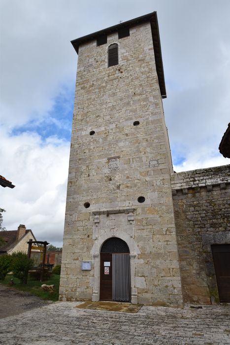 clocher, élévation ouest