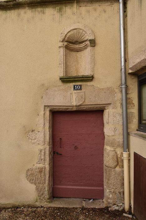 porte d'accès sur rue