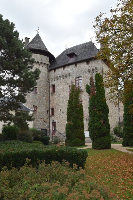 façade ouest, vue partielle