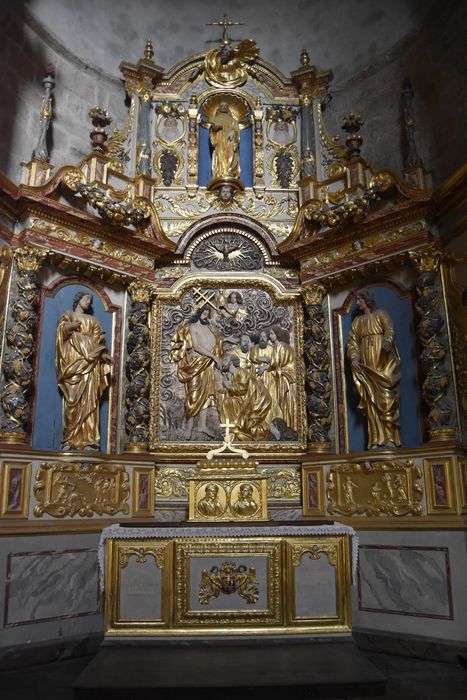 retable architecturé dit retable de la Remise des clefs à saint Pierre - © Ministère de la Culture (France), Médiathèque du patrimoine et de la photographie, diffusion GrandPalaisRmn Photo