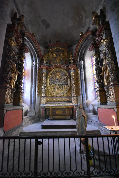 retable architecturé de la chapelle de la Vierge, demi-reliefs : l'Assomption, le Couronnement de la Vierge - © Ministère de la Culture (France), Médiathèque du patrimoine et de la photographie, diffusion GrandPalaisRmn Photo