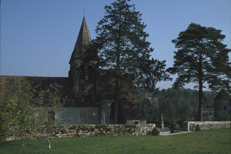 Clocher et façade sud