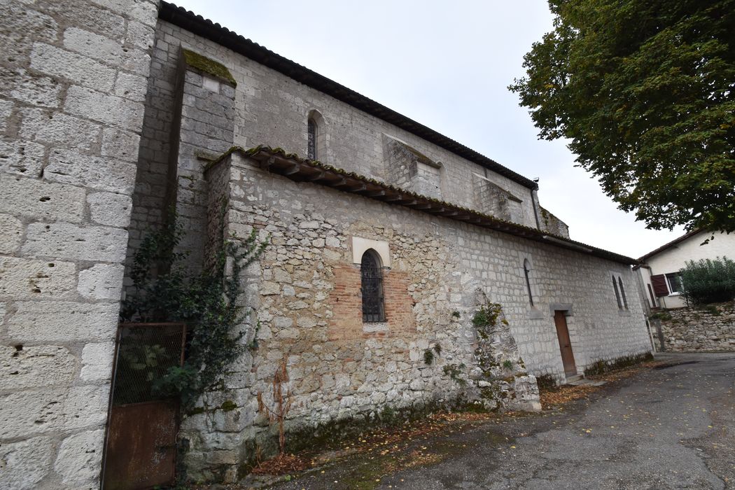 façade latérale nord