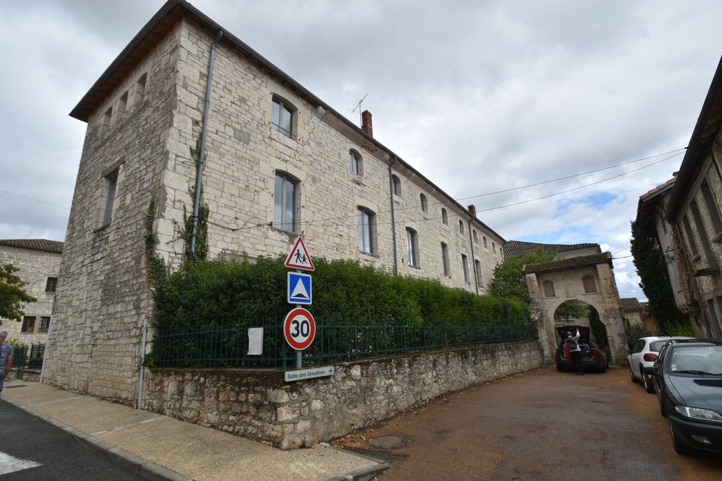 aile sud-ouest, façade sud-ouest