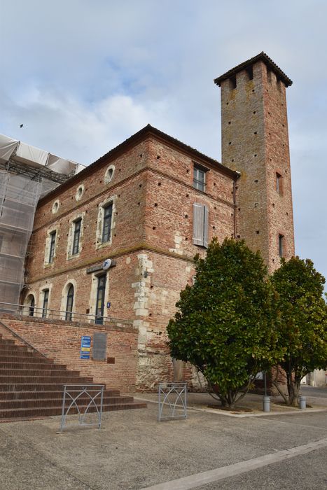 aile ouest, façades sud et ouest