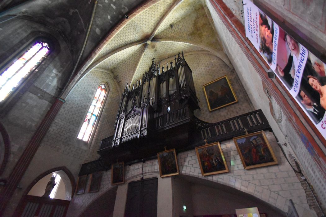 Orgue de tribune : buffet d'orgue