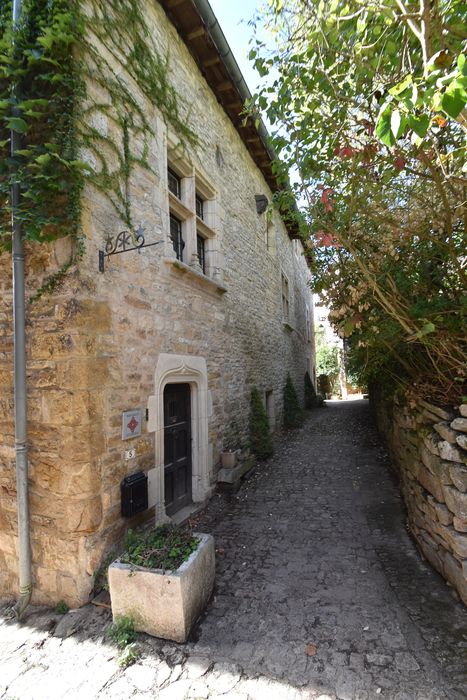 façade sur la rue Boyssière, vue partielle