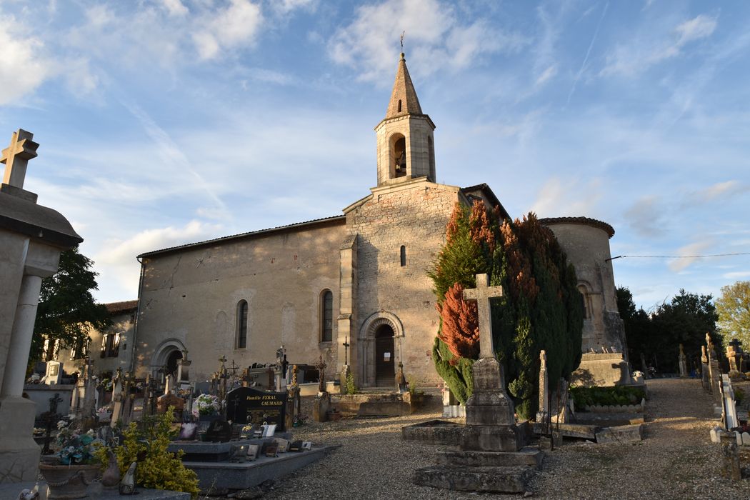 façade latérale sud