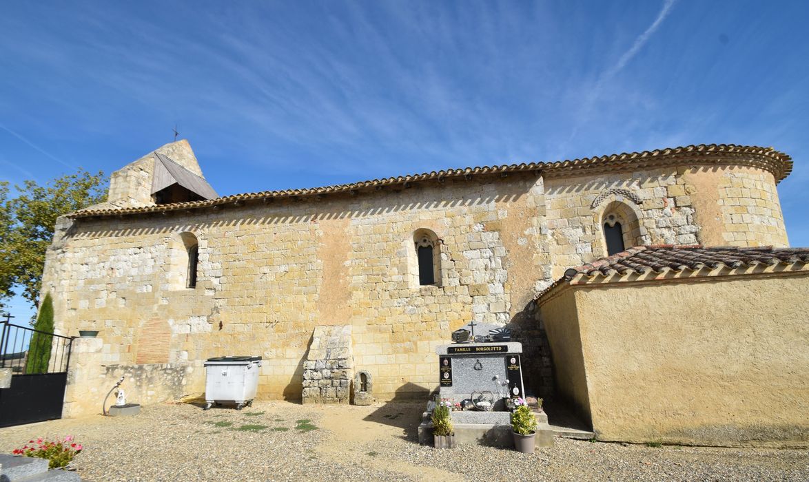 façade latérale sud