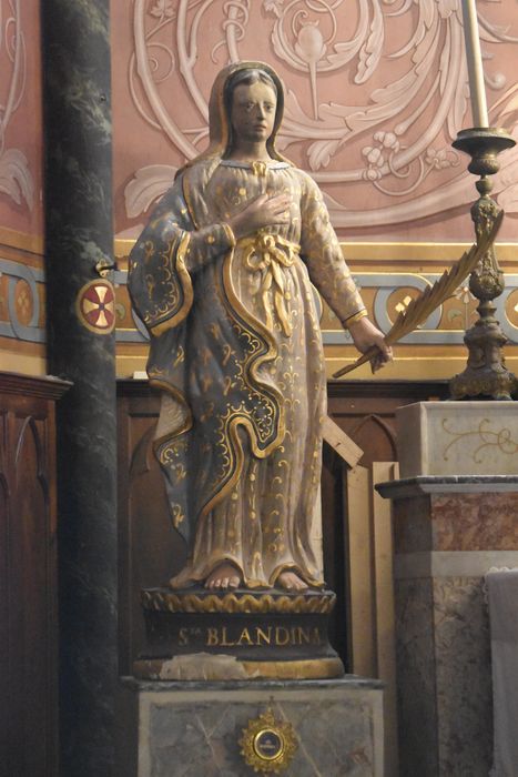 statue : Sainte Blandine