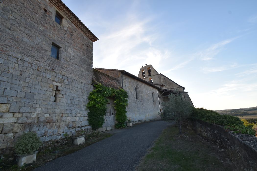 façade latérale nord