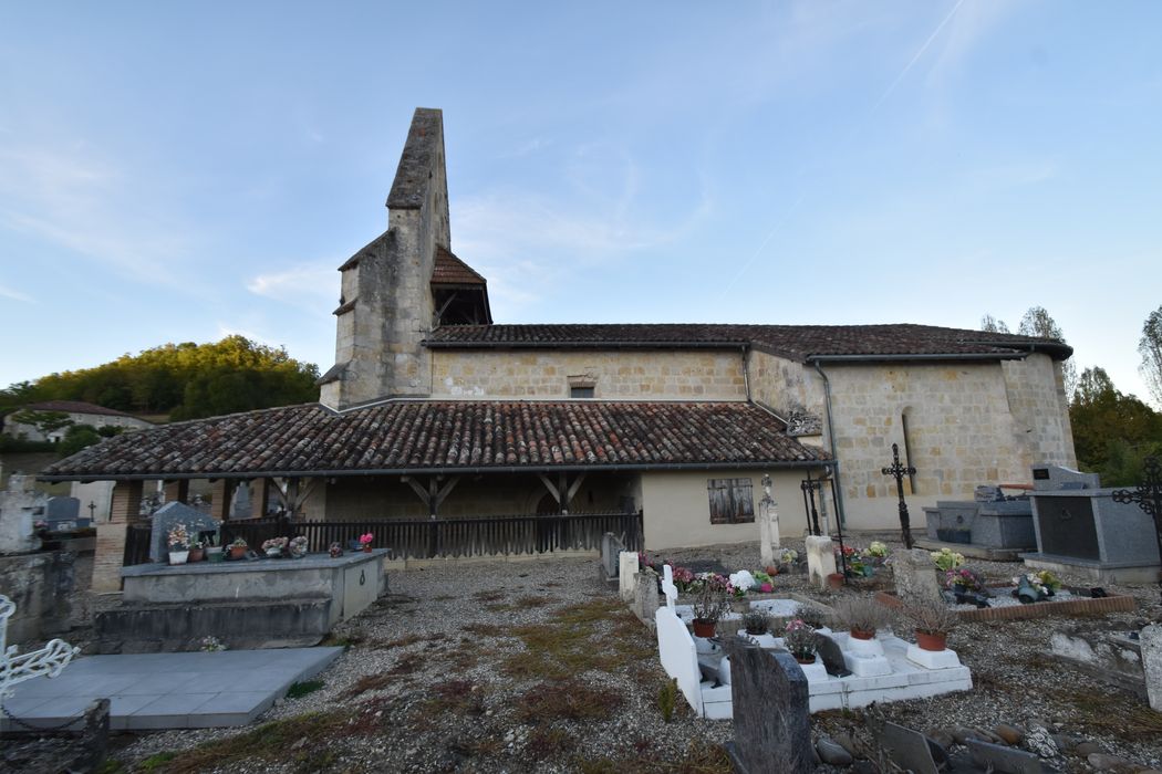 façade latérale sud