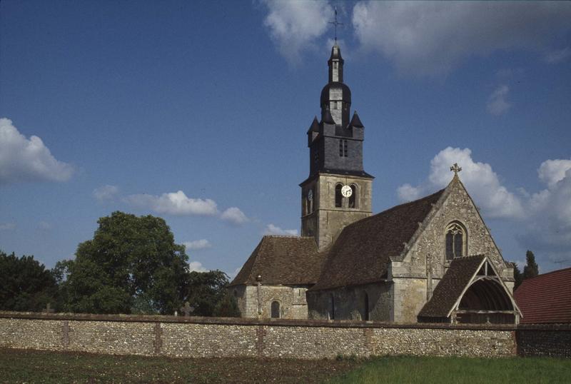 Ensemble ouest et clocher