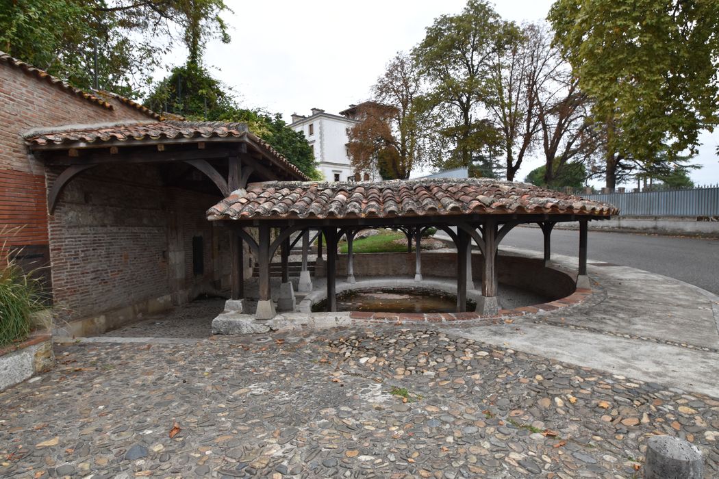 vue générale du lavoir