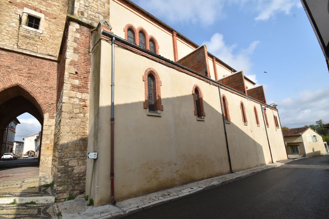 façade latérale sud