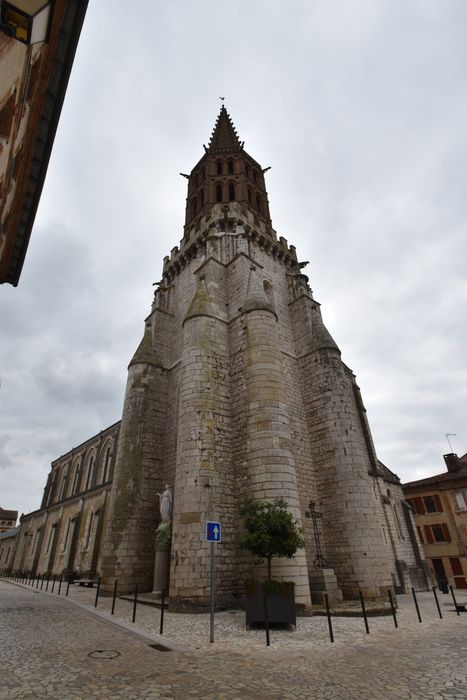 clocher, élévations nord et ouest