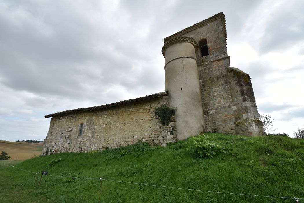 façade latérale nord