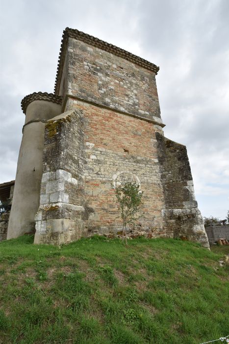 clocher, élévation ouest