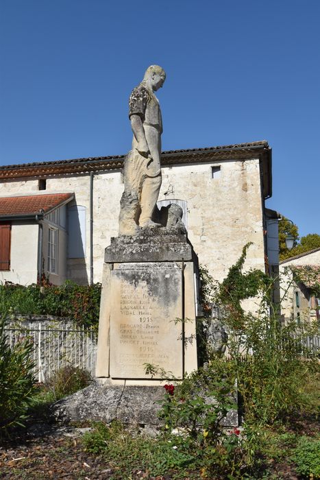 monument, profil droit