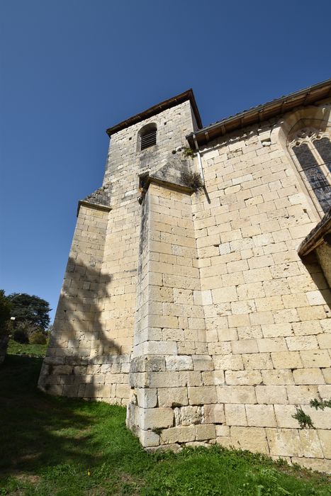 clocher, élévation sud, vue partielle