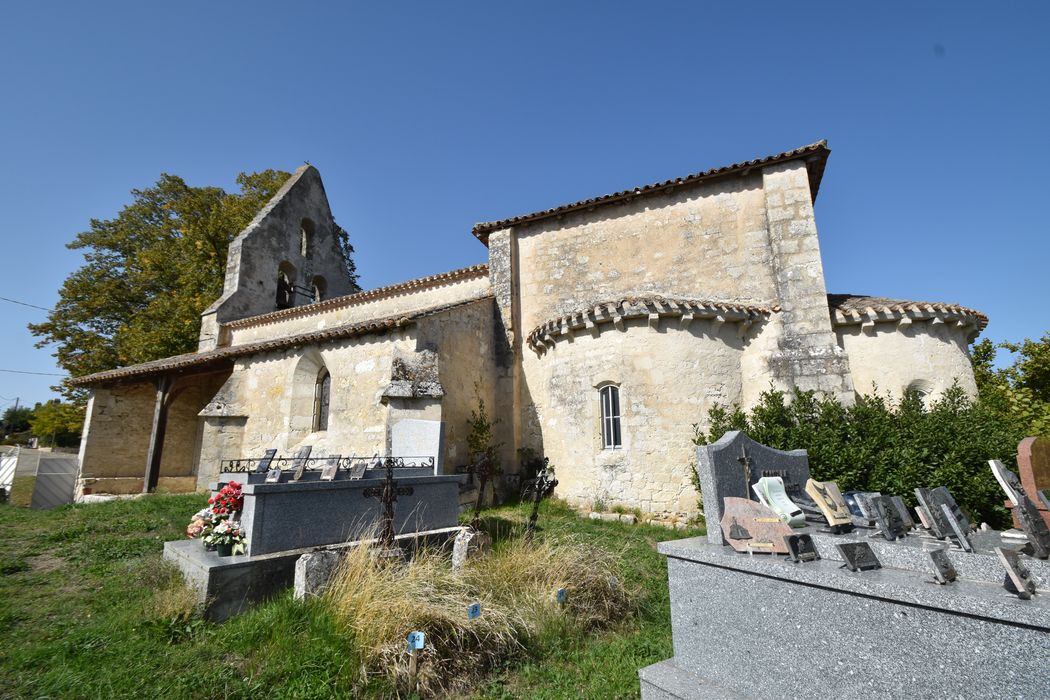 façade latérale sud