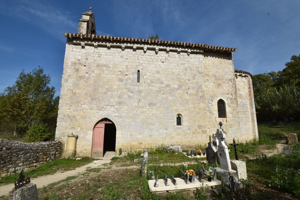 façade latérale sud