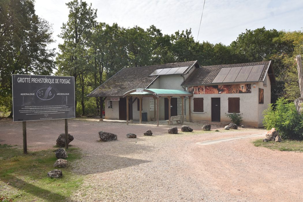 pavillon d’accès au site