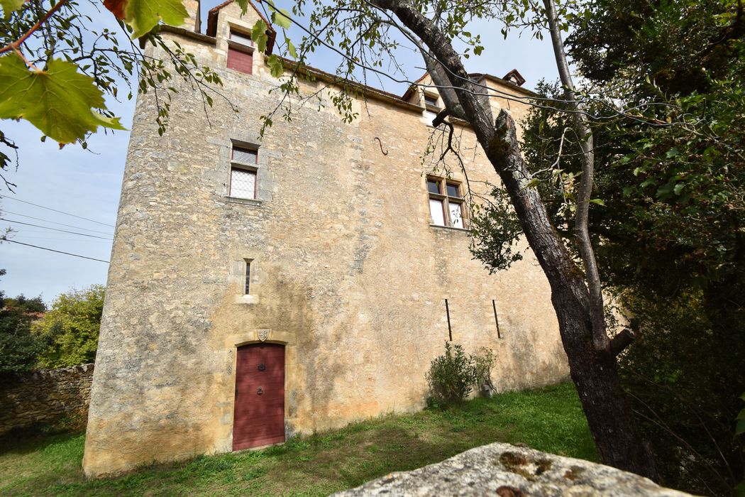 façade sud, vue partielle