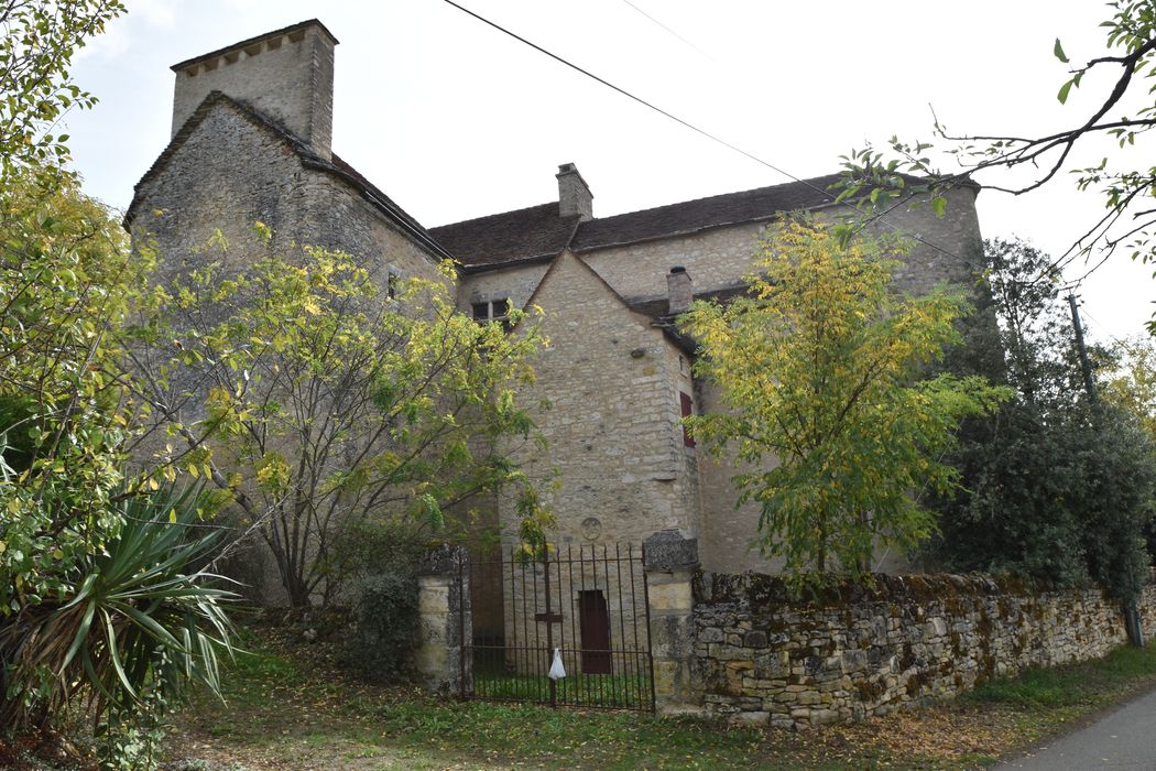 façade nord, vue partielle