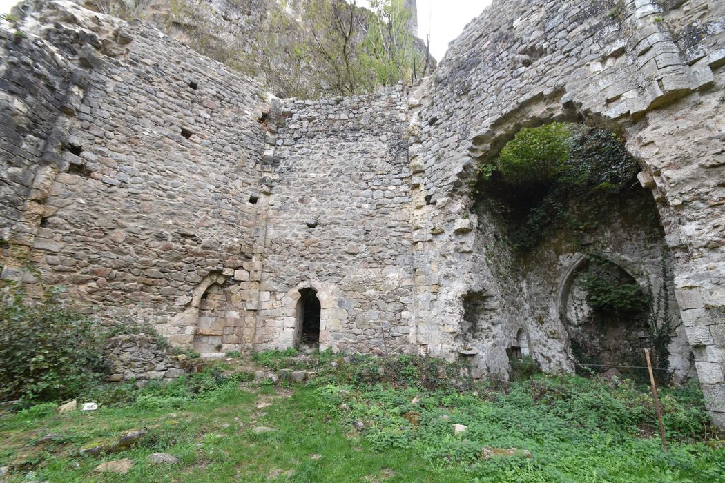 vue partielle des ruines