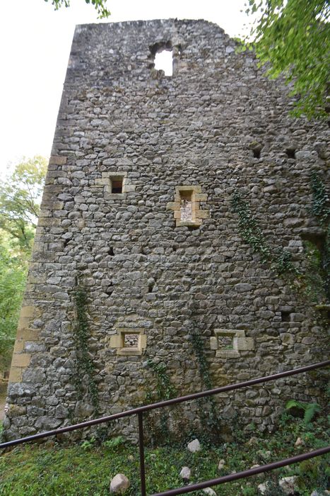 vue partielle des ruines