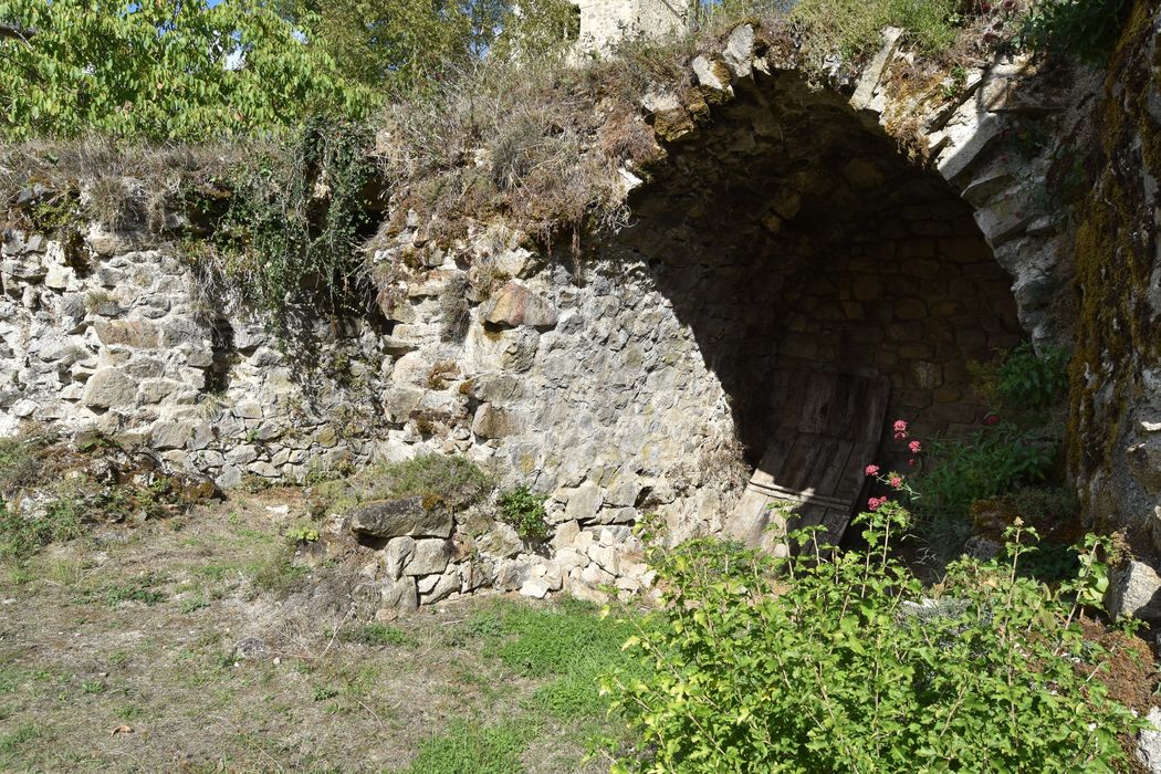 vue partielle des ruines