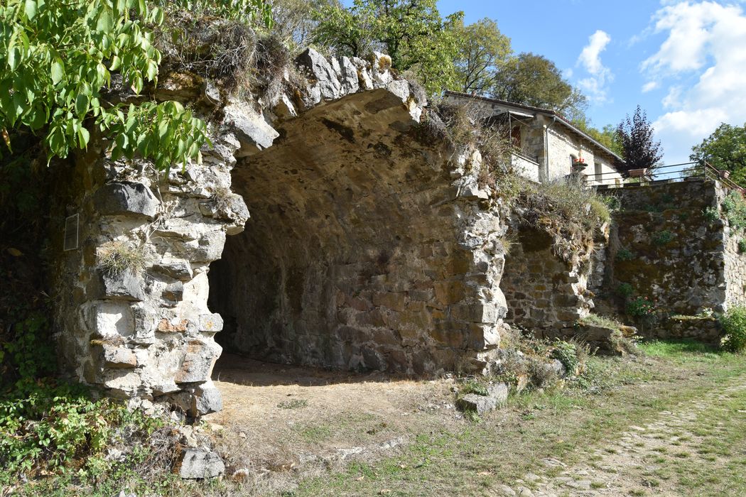 vue partielle des ruines