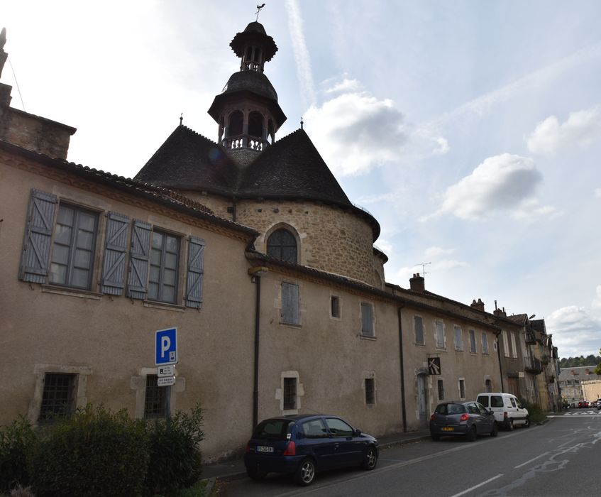 façade longeant le boulevard Haute Guyenne au nord