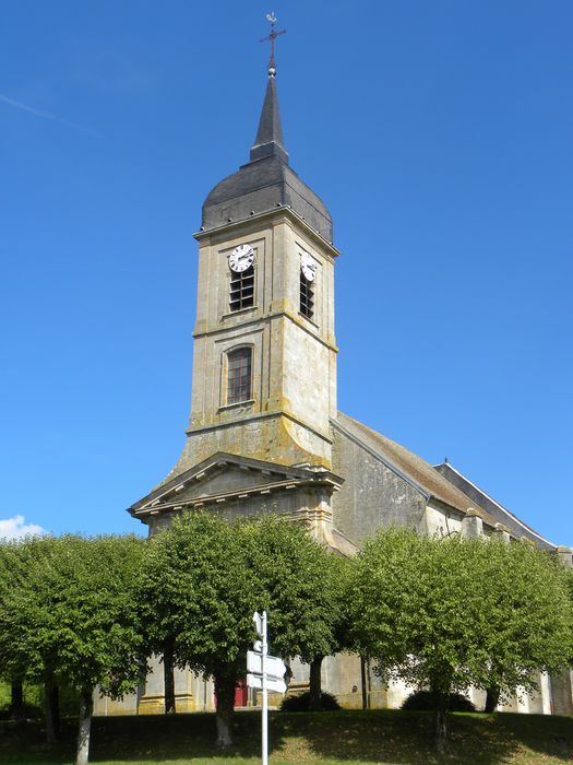 cloche, élévations sud et ouest