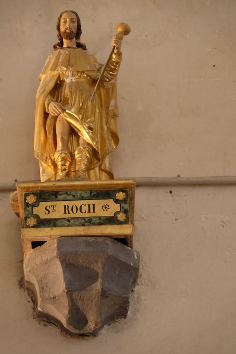 statue : saint Roch - © Ministère de la Culture (France), Médiathèque du patrimoine et de la photographie, diffusion GrandPalaisRmn Photo